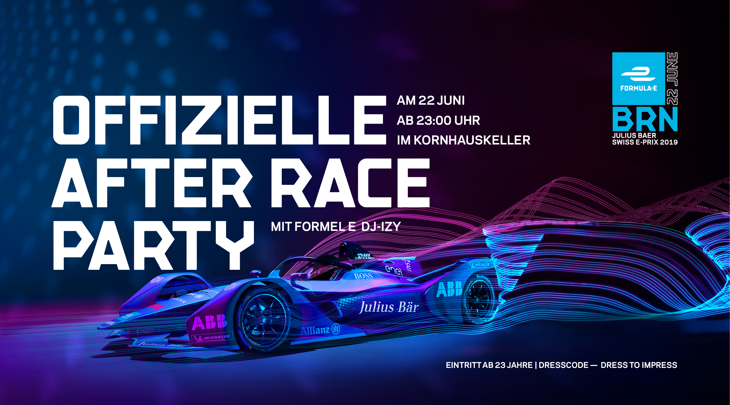 Offizielle Julius Bär Swiss E-Prix After Race Party