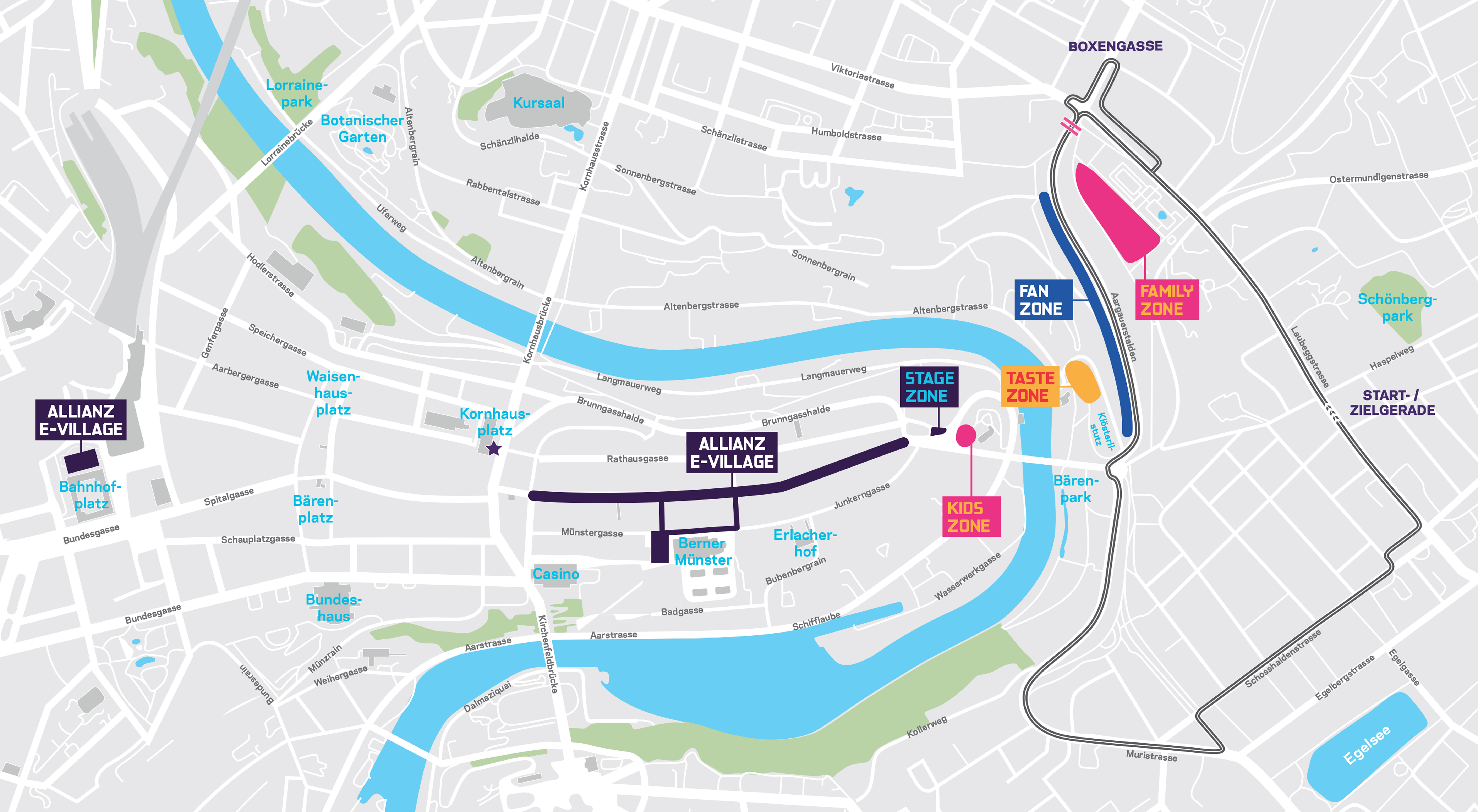Julius Bär Swiss E-Prix Rennstrecke Julius Bär Swiss E-Prix Rennstrecke